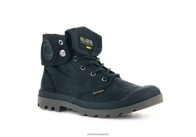 unisexo cera holgada pampa Palladium negro botas DF42XP82
