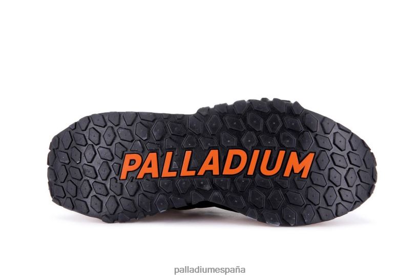 unisexo corredor de tropas Palladium bolso de lona/negro zapatos DF42XP172