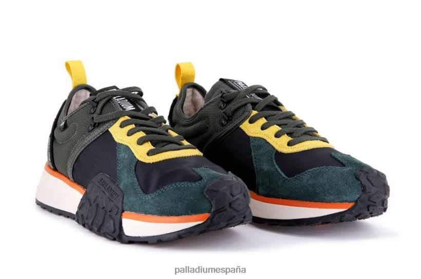 unisexo corredor de tropas Palladium bolso de lona/negro zapatos DF42XP172