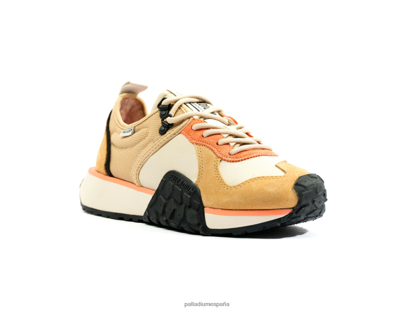 unisexo corredor de tropas Palladium desierto/negro zapatos DF42XP156