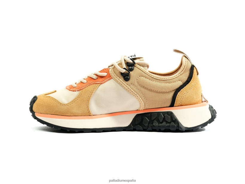 unisexo corredor de tropas Palladium desierto/negro zapatos DF42XP156