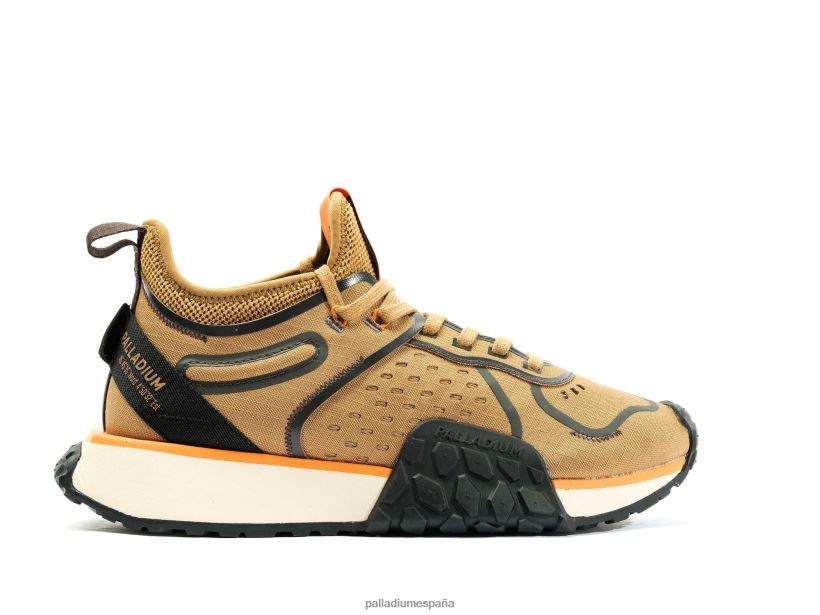 unisexo corredor de tropas flex Palladium aceituna zapatos DF42XP203