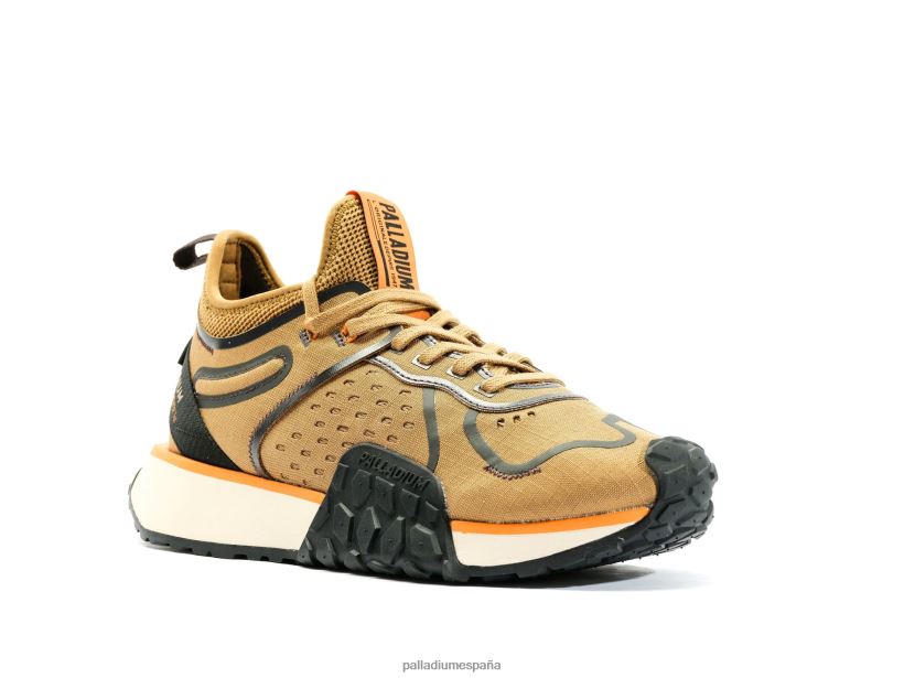 unisexo corredor de tropas flex Palladium aceituna zapatos DF42XP203