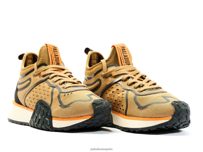 unisexo corredor de tropas flex Palladium aceituna zapatos DF42XP203