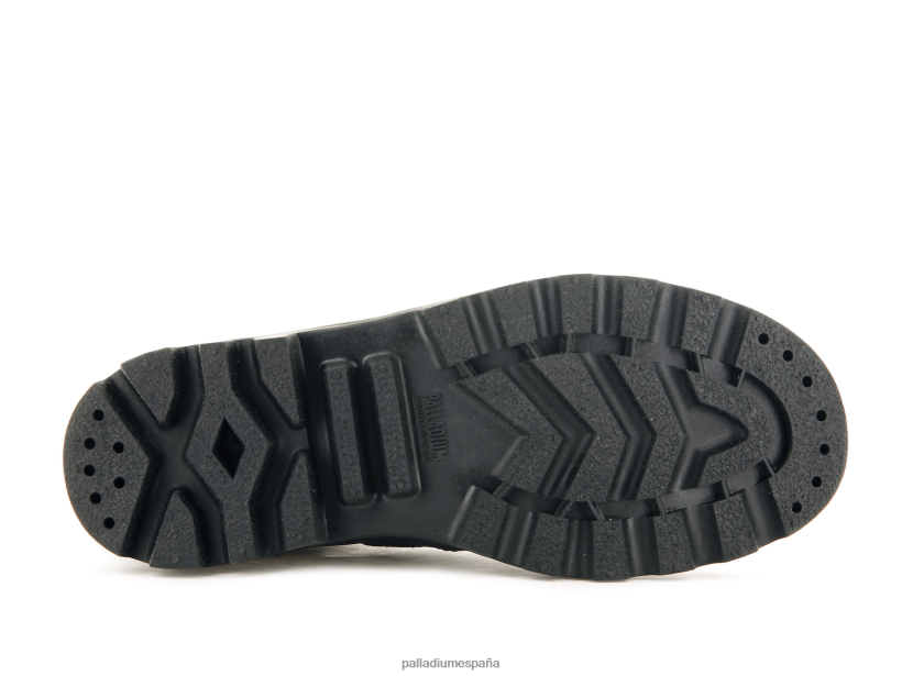 unisexo cuero pallabrousse 75 Palladium negro botas DF42XP23
