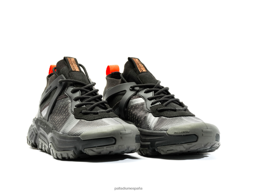 unisexo fuera de la red lo matryx Palladium negro zapatos DF42XP204