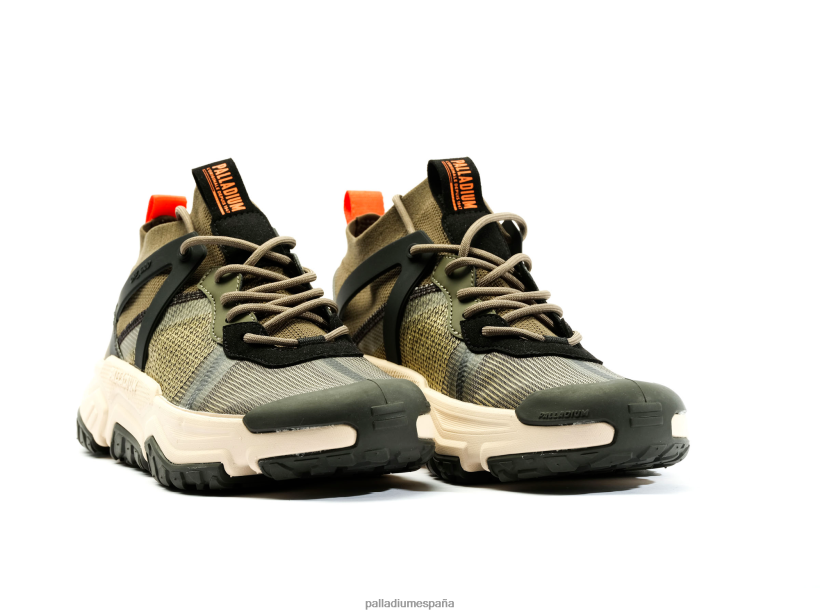 unisexo fuera de la red lo matryx Palladium noche de oliva zapatos DF42XP205