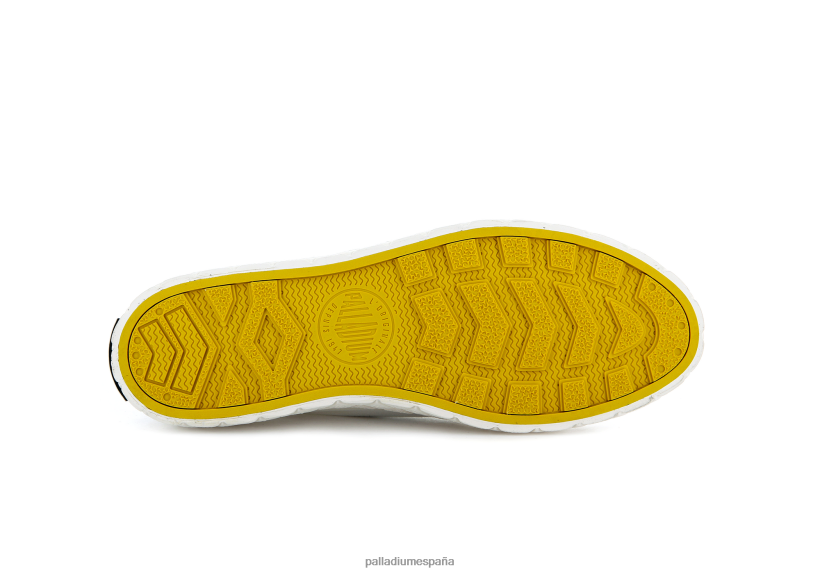 unisexo lienzo palla ace Palladium estrella blanca zapatos DF42XP187