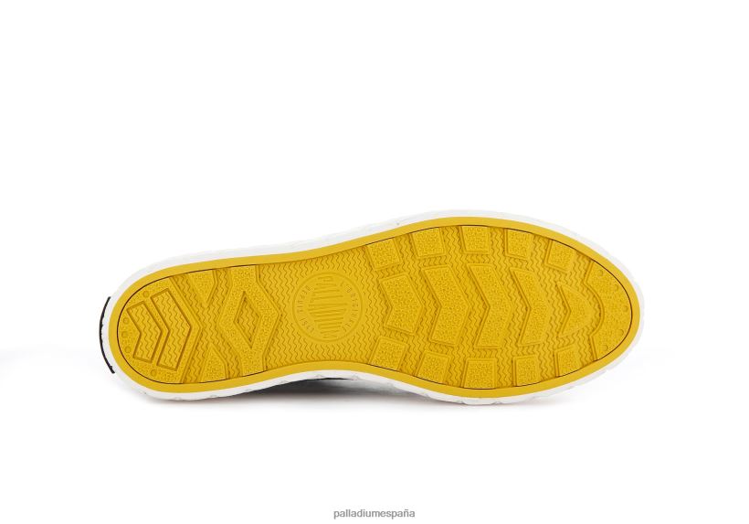 unisexo lienzo palla ace Palladium humor índigo zapatos DF42XP186