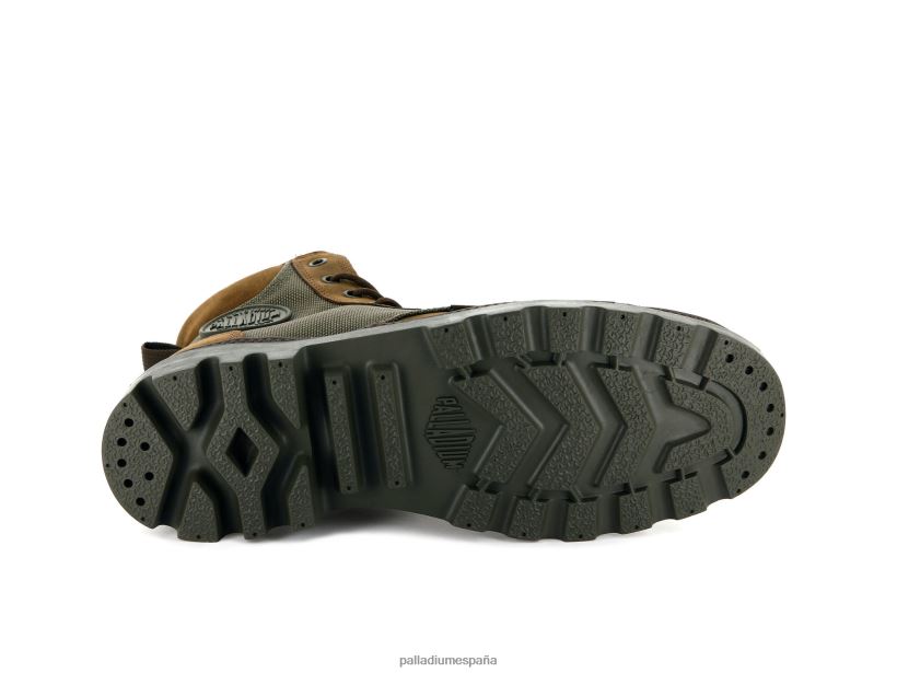 unisexo manguito deportivo pampa wpn Palladium brida marrón/niebla de luna botas DF42XP114