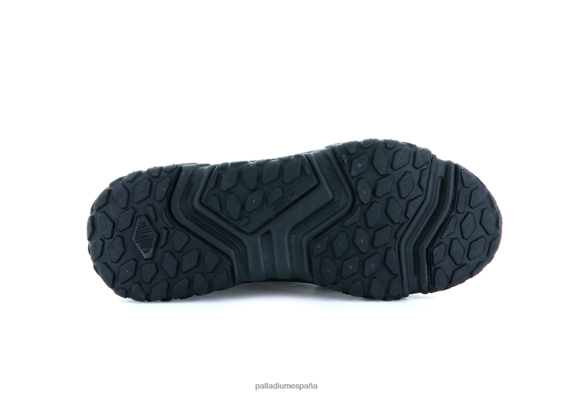 unisexo off-grid hi zip impermeable plus Palladium negro zapatos DF42XP180