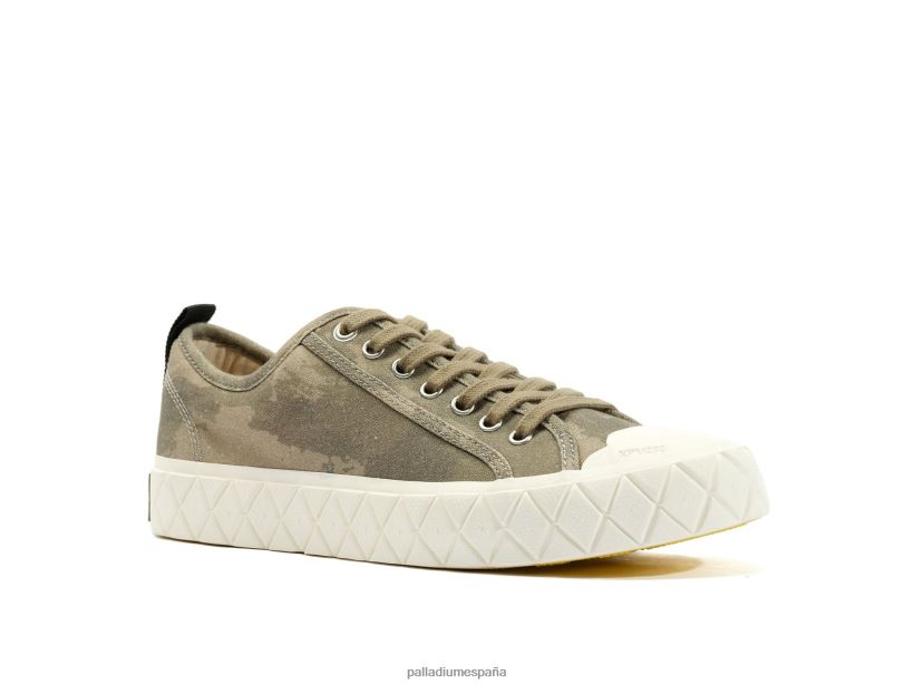 unisexo pala ace lo camo Palladium verde oscuro zapatos DF42XP195