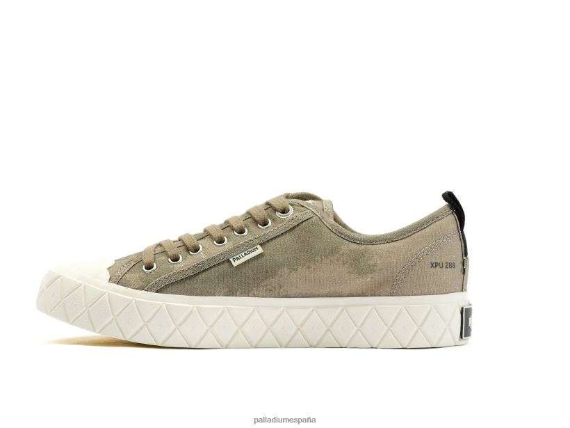 unisexo pala ace lo camo Palladium verde oscuro zapatos DF42XP195