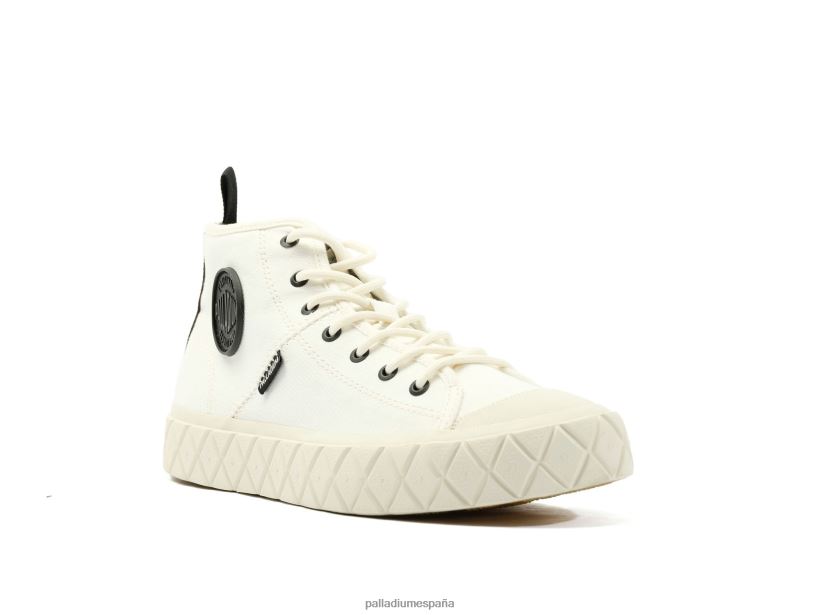 unisexo palla ace mediados Palladium estrella blanca zapatos DF42XP160
