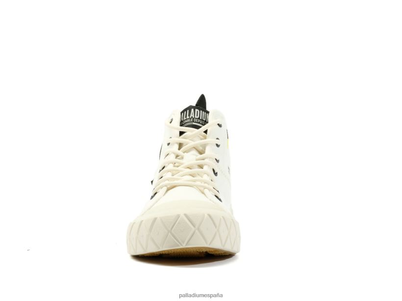 unisexo palla ace mediados Palladium estrella blanca zapatos DF42XP160