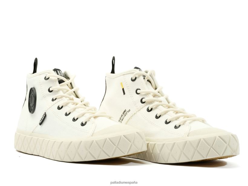 unisexo palla ace mediados Palladium estrella blanca zapatos DF42XP160