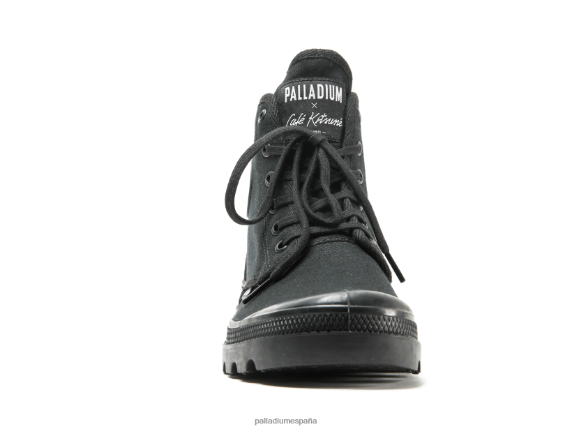 unisexo pallabrousse x kitsune Palladium negro botas DF42XP27
