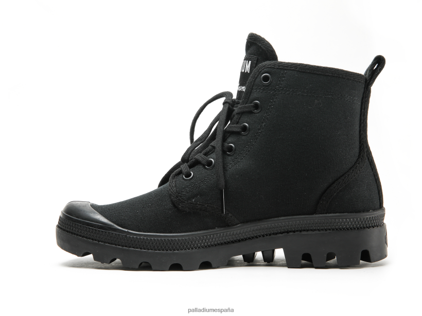 unisexo pallabrousse x kitsune Palladium negro botas DF42XP27