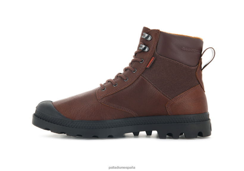 unisexo pampa escudo wpplus lth Palladium caoba botas DF42XP83