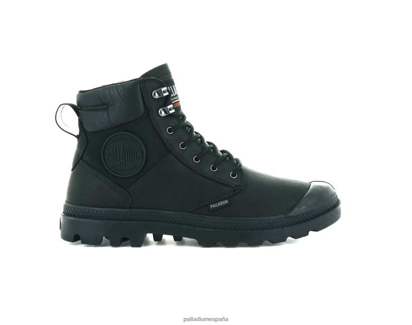 unisexo pampa escudo wpplus lth Palladium negro botas DF42XP100
