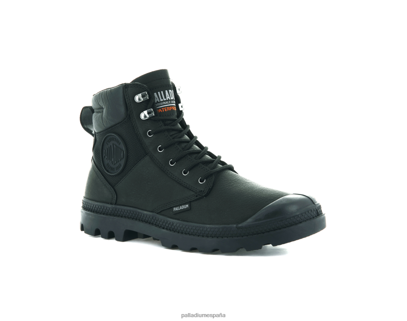 unisexo pampa escudo wpplus lth Palladium negro botas DF42XP100