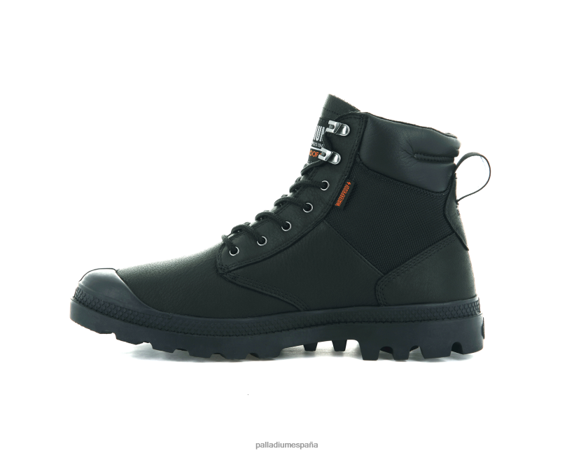 unisexo pampa escudo wpplus lth Palladium negro botas DF42XP100