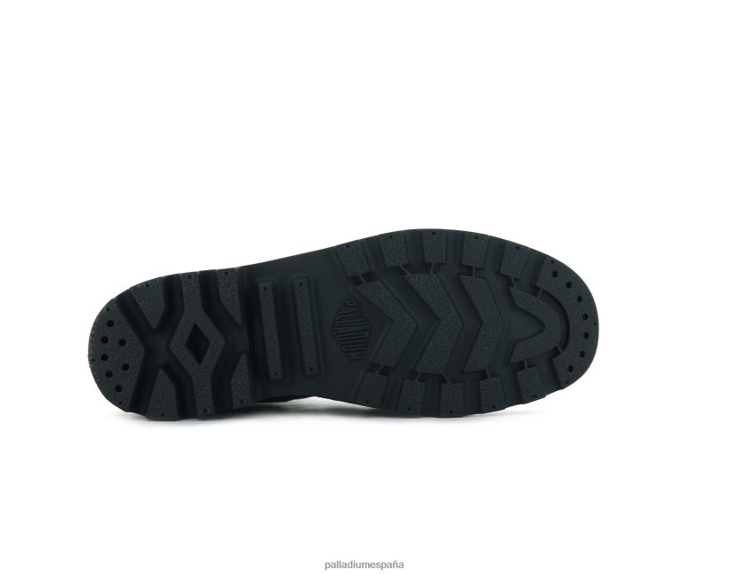 unisexo pampa hola atrévete Palladium titanio botas DF42XP99