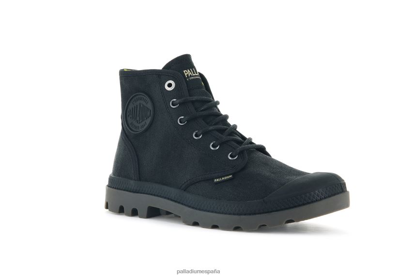 unisexo pampa hola cera Palladium negro botas DF42XP78