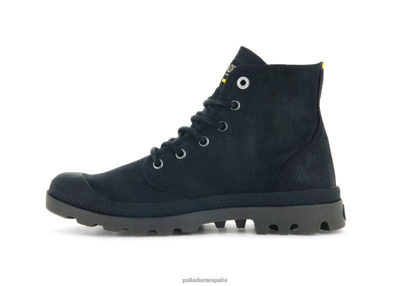 unisexo pampa hola cera Palladium negro botas DF42XP78