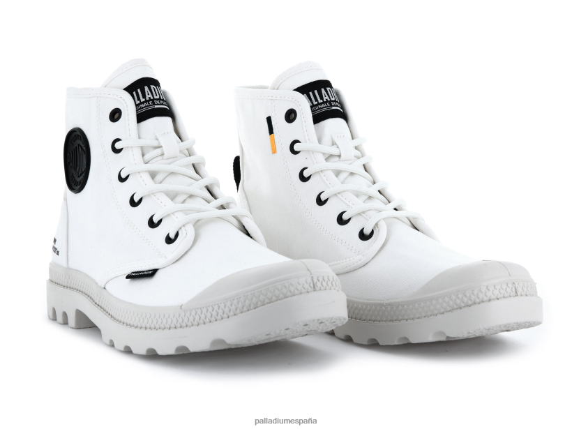 unisexo pampa hola htg Palladium estrella blanca botas DF42XP68