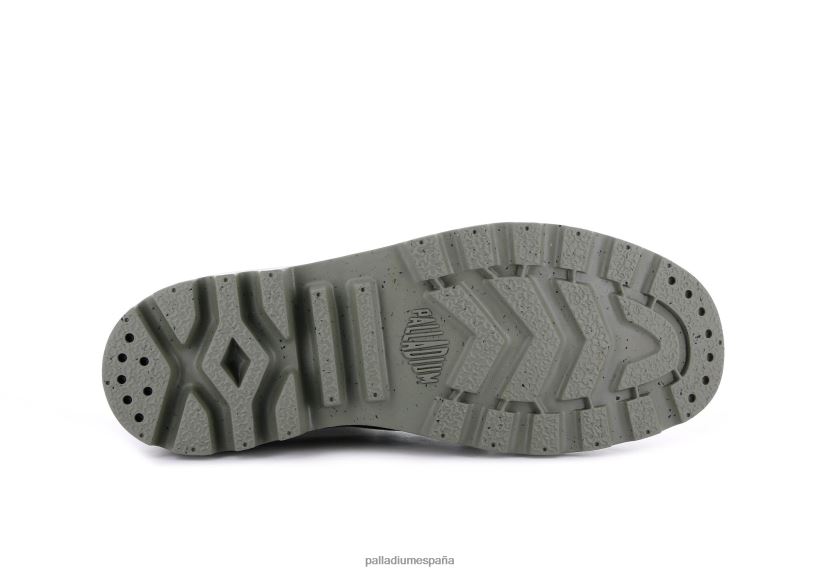 unisexo pampa hola organica ii Palladium verde polvoriento botas DF42XP89