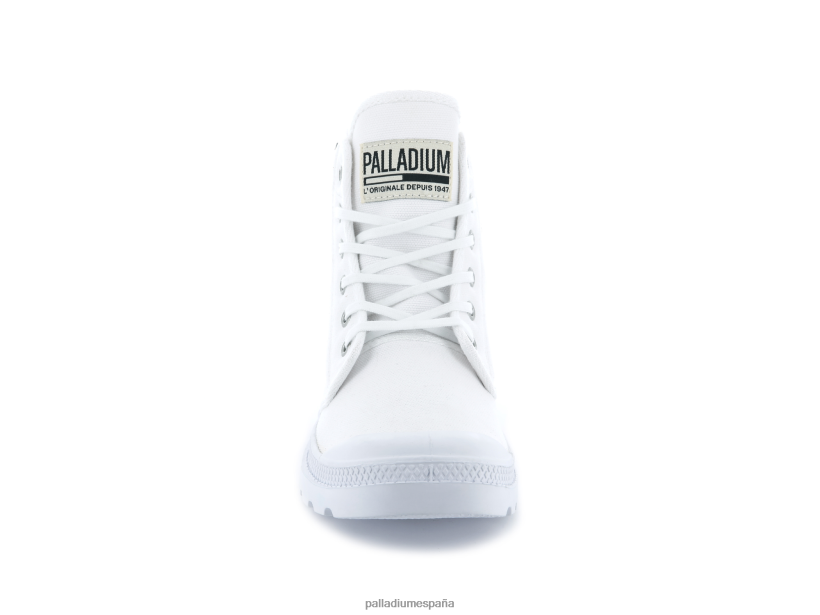 unisexo pampa hola original Palladium blanco botas DF42XP112