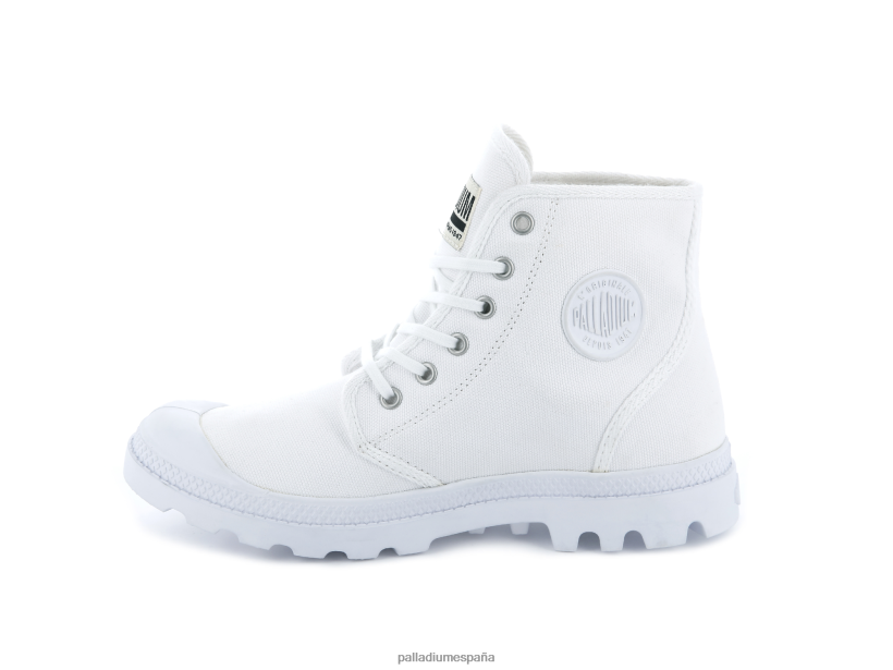 unisexo pampa hola original Palladium blanco botas DF42XP112