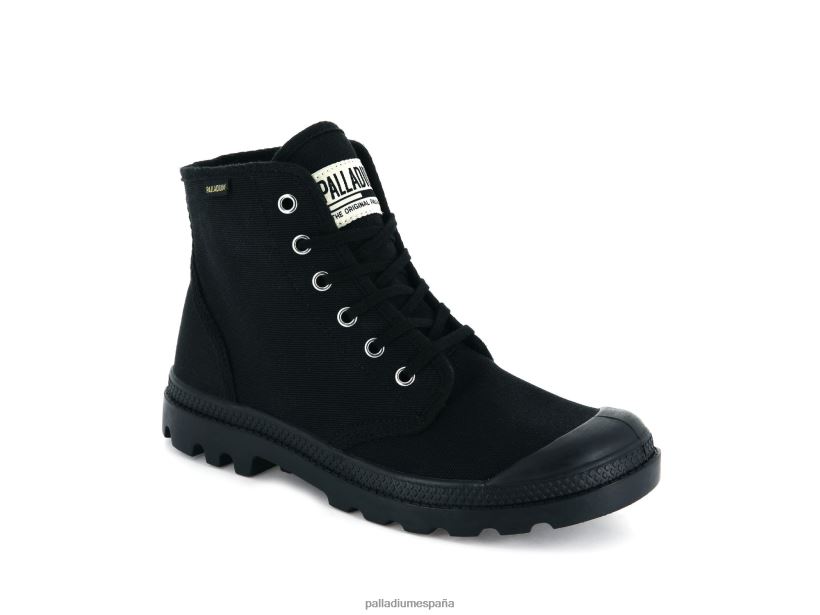 unisexo pampa hola original Palladium negro botas DF42XP118