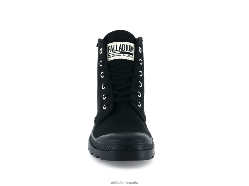 unisexo pampa hola original Palladium negro botas DF42XP118