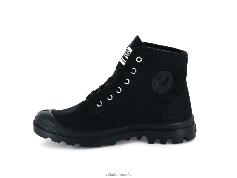 unisexo pampa hola original Palladium negro botas DF42XP118