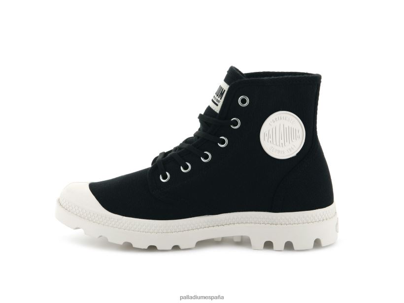 unisexo pampa hola original Palladium negro/malvavisco botas DF42XP109