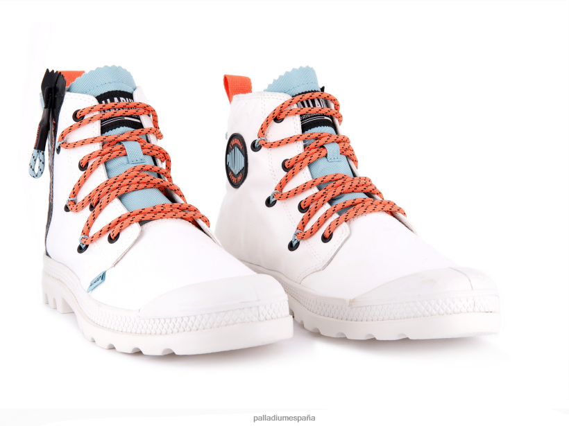 unisexo pampa lite encaje Palladium estrella blanca botas DF42XP42