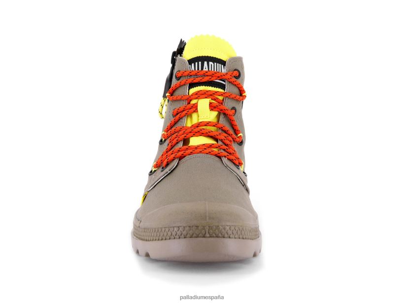 unisexo pampa lite encaje Palladium verde oscuro botas DF42XP40