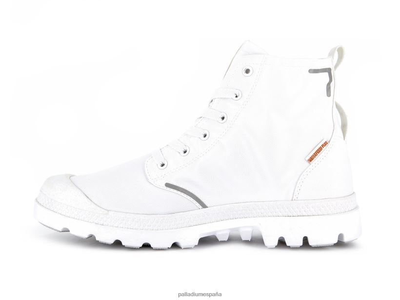 unisexo pampa liteplus recicla wpplus Palladium blanco botas DF42XP103