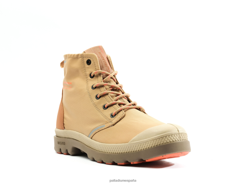 unisexo pampa liteplus recicla wpplus Palladium caramelo/canela botas DF42XP45