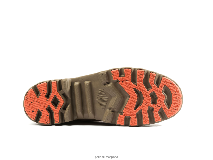 unisexo pampa liteplus recicla wpplus Palladium caramelo/canela botas DF42XP45