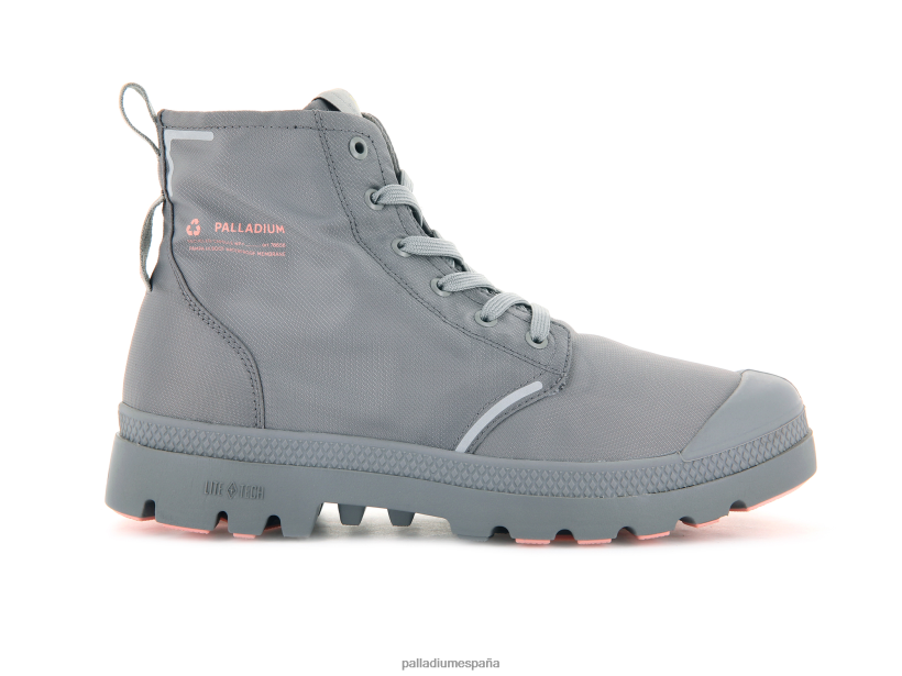 unisexo pampa liteplus recicla wpplus Palladium franela gris botas DF42XP123