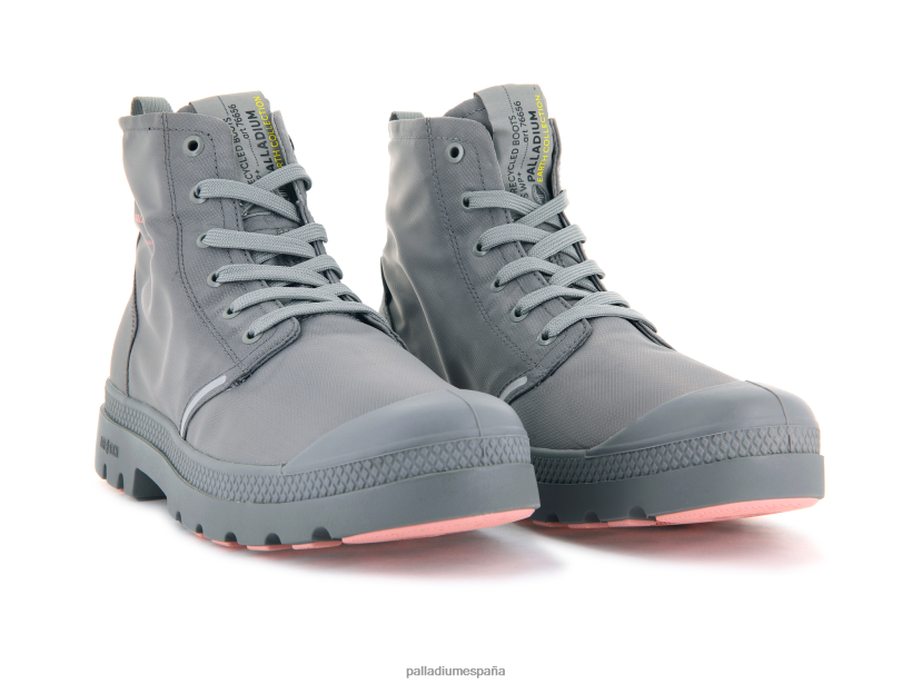 unisexo pampa liteplus recicla wpplus Palladium franela gris botas DF42XP123