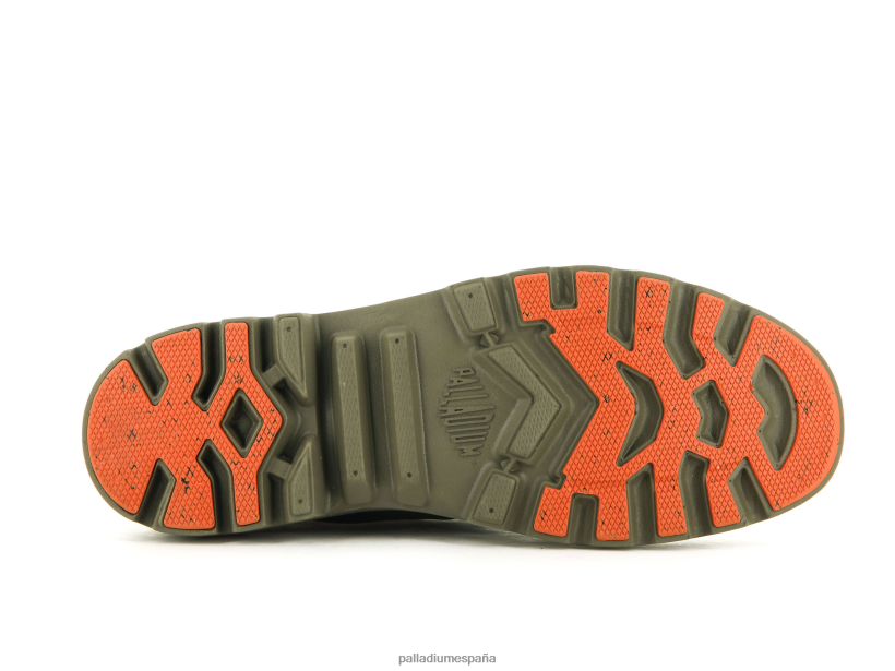 unisexo pampa liteplus recicla wpplus Palladium noche de oliva/butternut botas DF42XP43