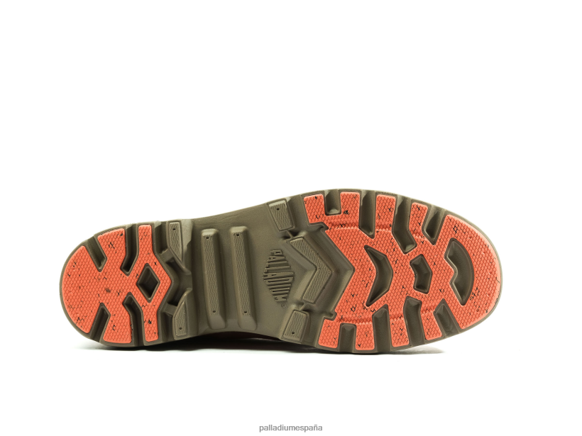 unisexo pampa liteplus recicla wpplus Palladium peruarca/rojo cera botas DF42XP44