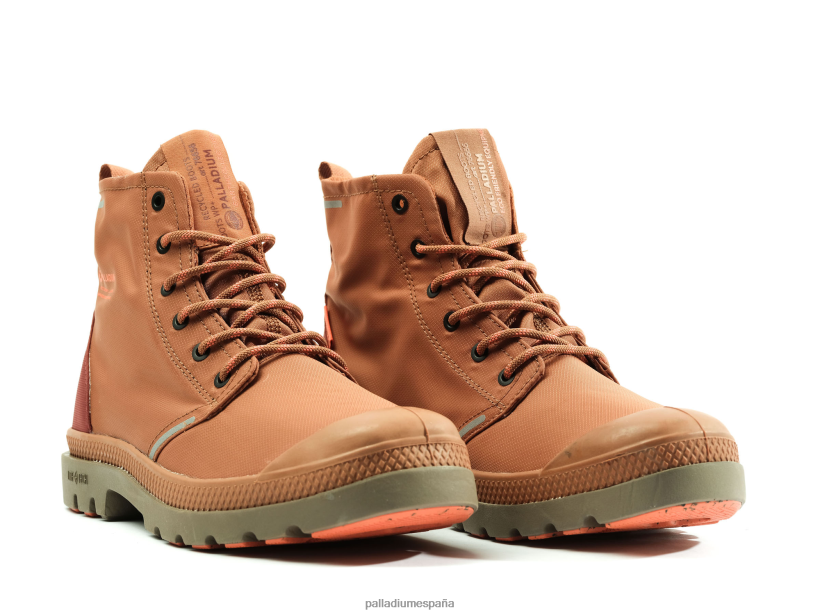 unisexo pampa liteplus recicla wpplus Palladium peruarca/rojo cera botas DF42XP44