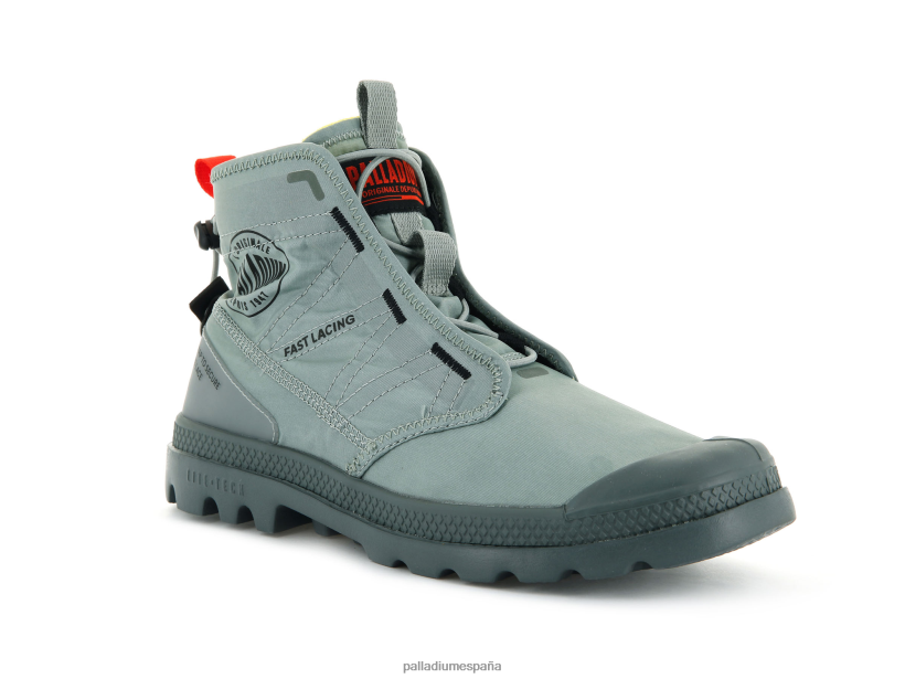 unisexo pampa travel lite Palladium gris pizarra botas DF42XP65