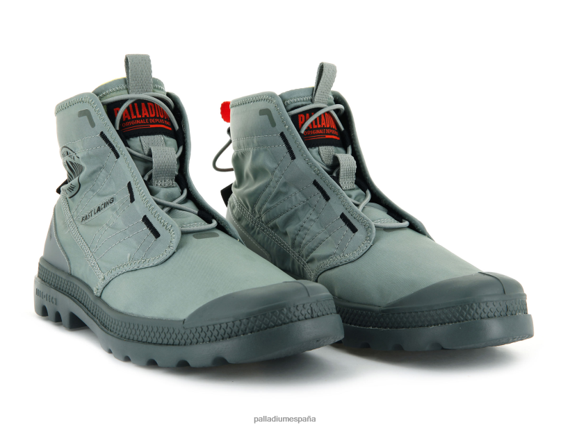 unisexo pampa travel lite Palladium gris pizarra botas DF42XP65