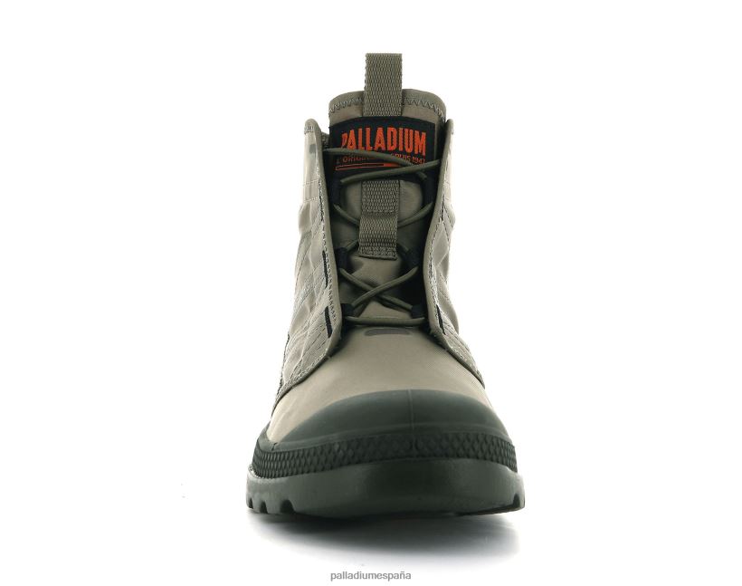 unisexo pampa travel lite Palladium verde oscuro botas DF42XP96